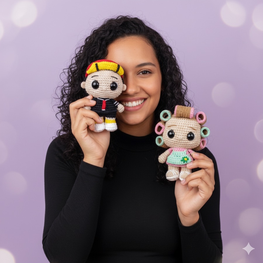 Amigurumi de Babu amigurumi