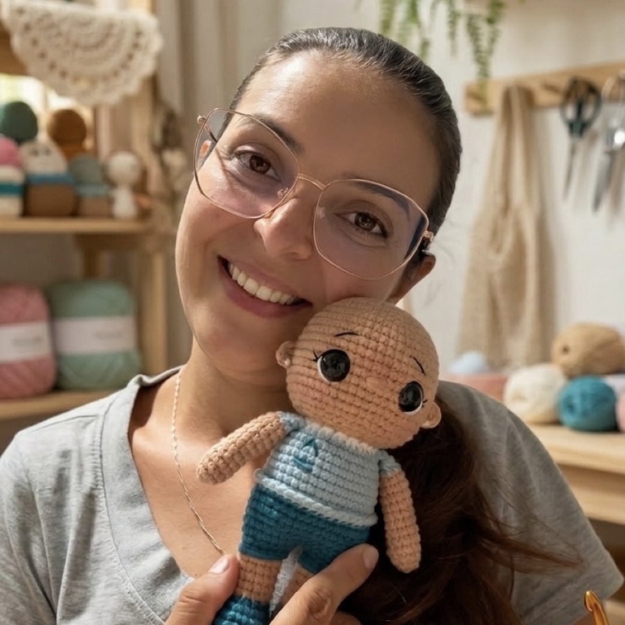 Amigurumi de Débora/ Ateliê Mimus