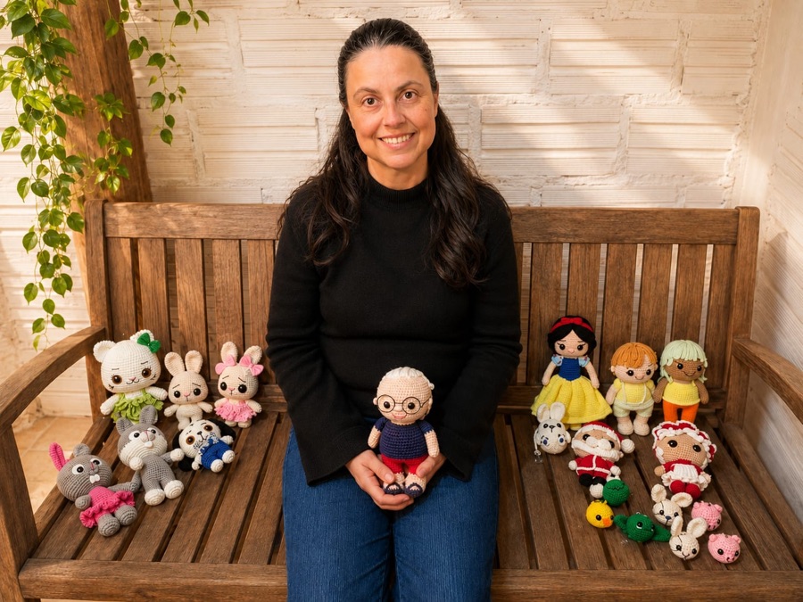 Amigurumi de Nádia