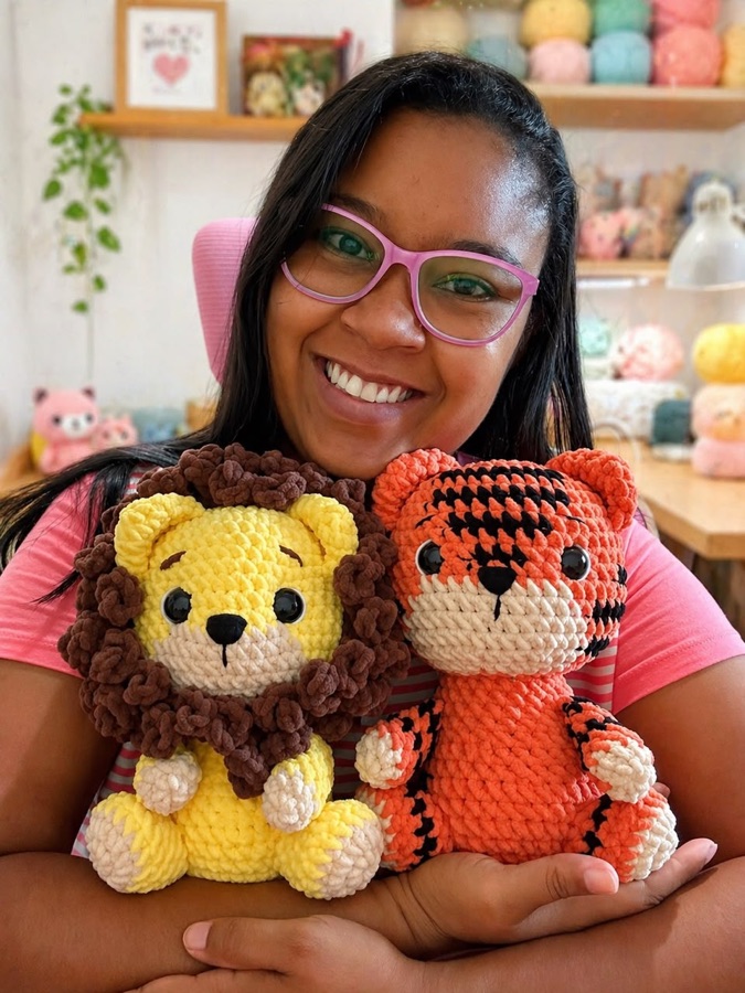 Amigurumi de Raquel Farias